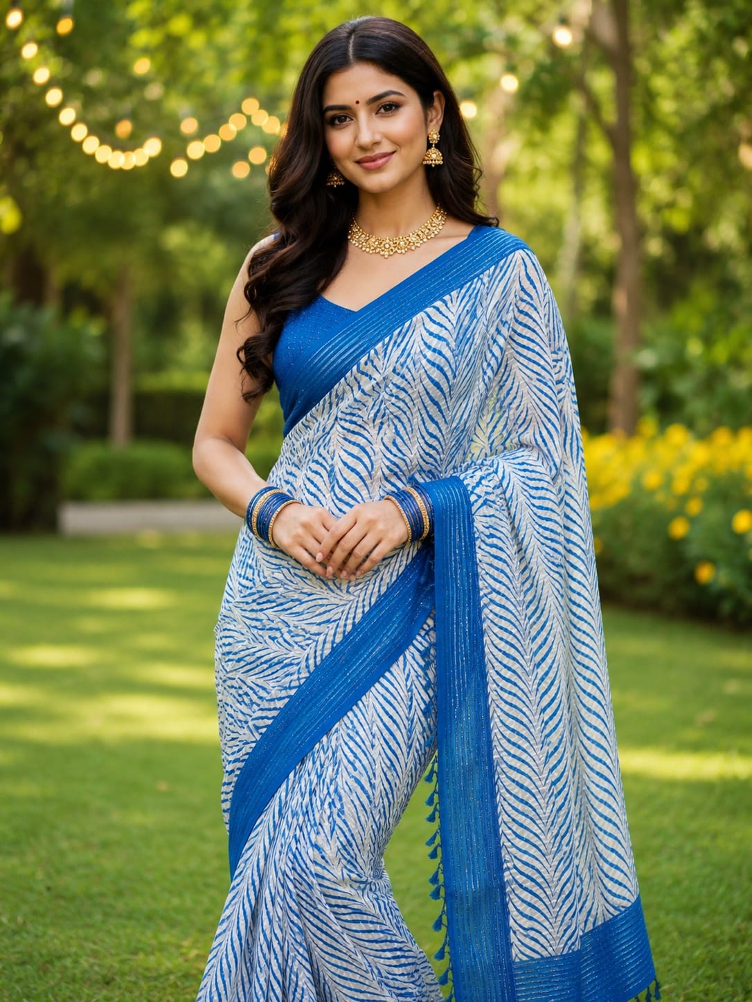 chiffon saree